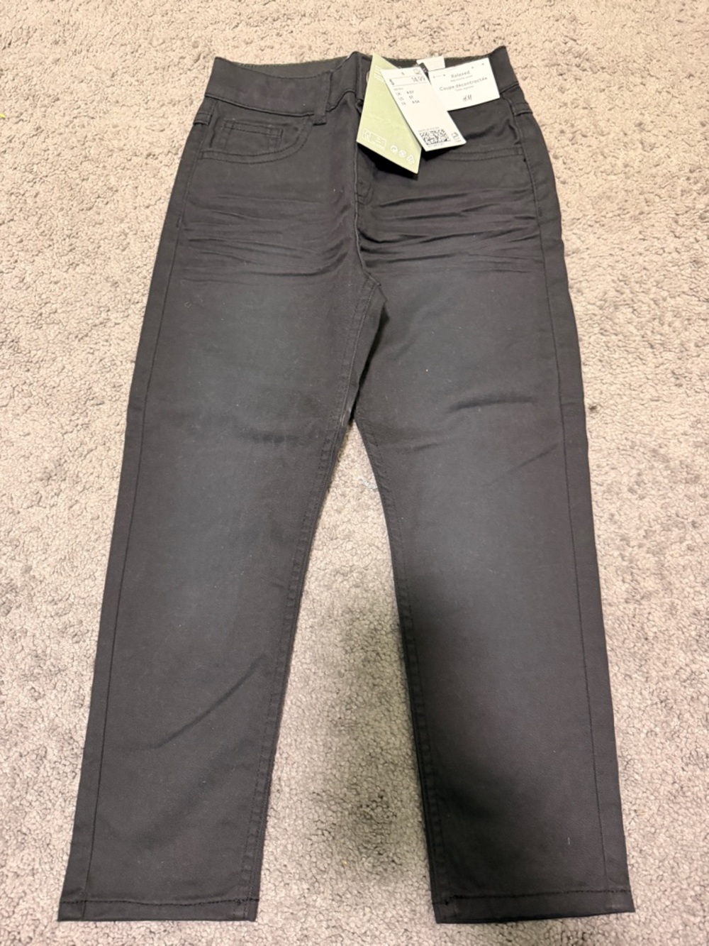 H&M Black Skinny Jeans - Adjustable Waist